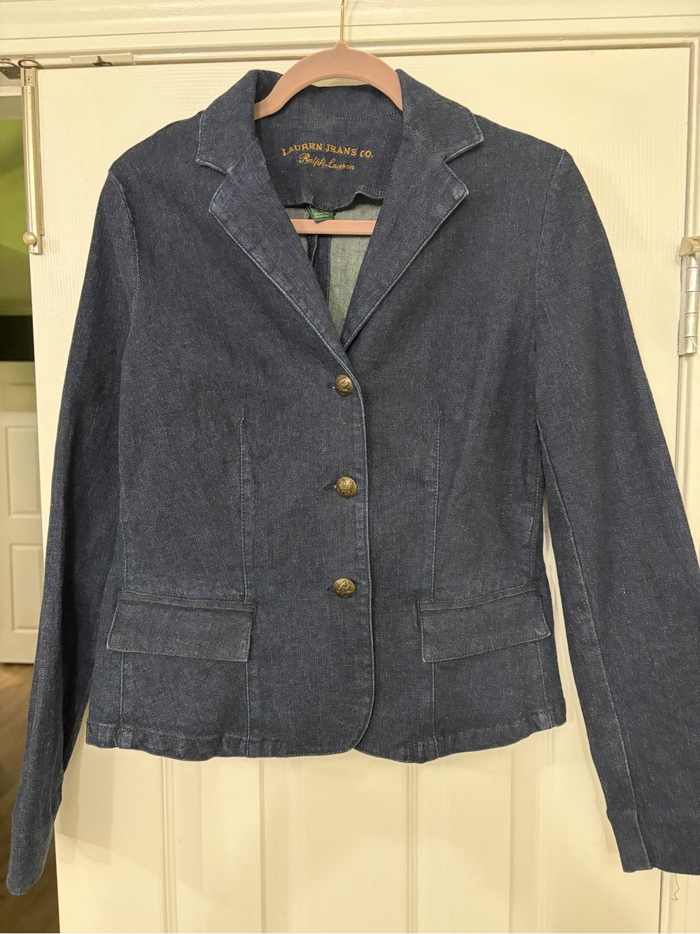 Polo by Ralph Lauren Dark Blue Denim Blazer